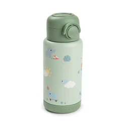 Termofľaša so slamkou Playground zelená 340 ml