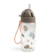 Fľaša so slamkou Tiny trails piesková 350 ml
