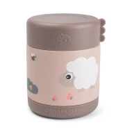 Termodóza na jedlo Tiny farm ružová 300 ml