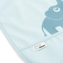 Podbradníky na suchý zips Elphee modré – 2 ks