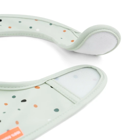 Done by Deer Podbradníky na suchý zips Croco zelené – 2 ks