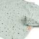 Done by Deer Podbradník s rukávmi a vreckom Happy dots zelený