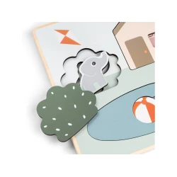 Vrstvené puzzle Jelenček