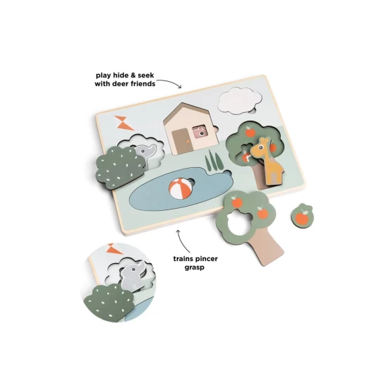 vrstvené puzzle Jelenček – Done by Deer DBD_4854917