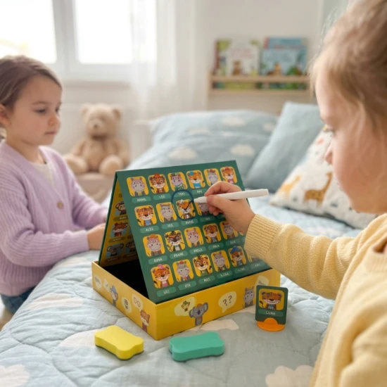 Hádaj kto Zvieratká detektívna spoločenská hra pre deti aj dospelých