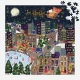 Puzzle Vianočné mestečko Presentville 500 dielov Puzzle Vianočné mestečko Presentville 500 dielov – Galison CHB8361