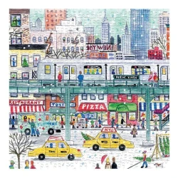 Puzzle V newyorskom metre 500 dielov