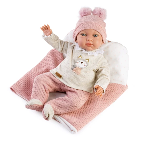Guca Záťažové bábätko Nerea so zvukmi 42 cm