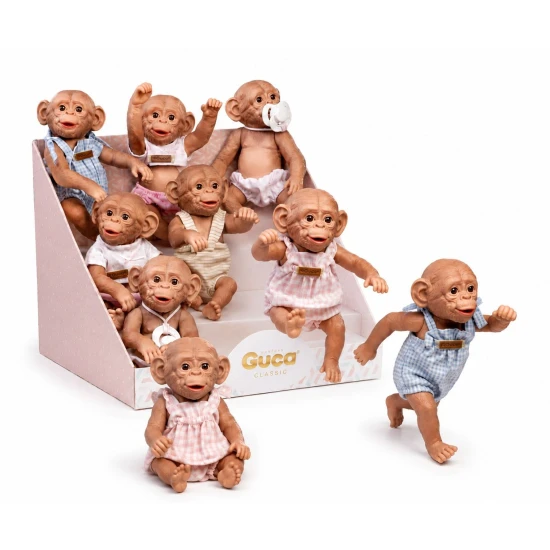 Guca Reborn opička s celovinylovým telom 25 cm (typ 4)