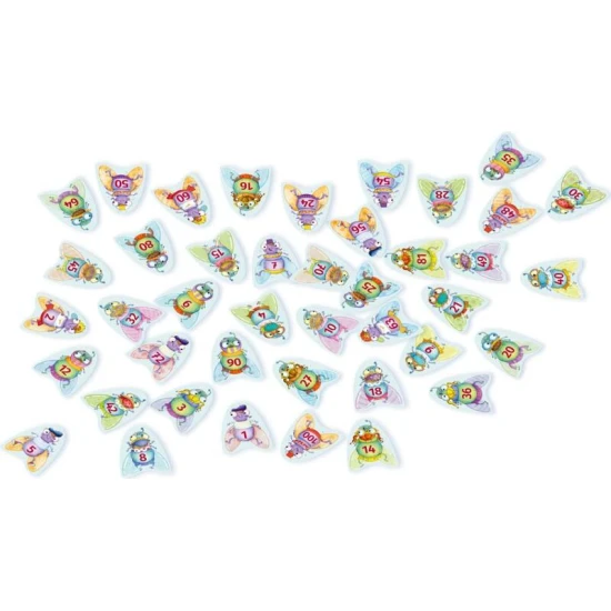 Spoločenská hra Pác Malá násobilka do 100 - deti sa učia násobilku a zlepšujú koncentráciu pri zábavnej hre s muchami.