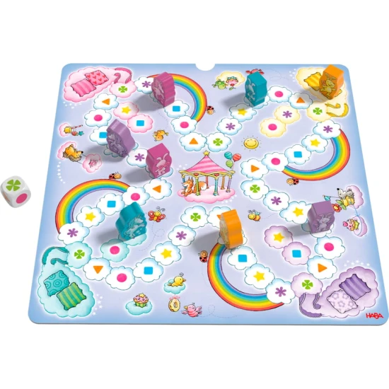 Sada 9 hier Magický jednorožec Haba – spoločenské hry pre deti od 3 rokov