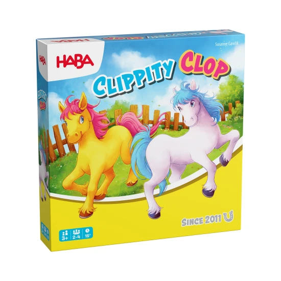Haba Spoločenská hra Clippity Clop Hop-Hop koník