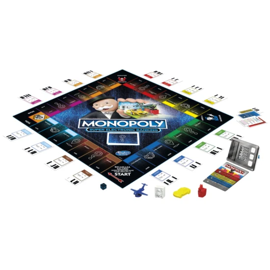 Hasbro Monopoly Super elektronické bankovníctvo SK verzia