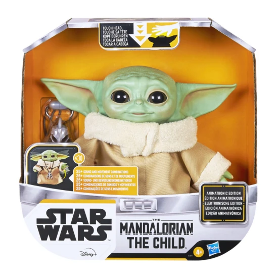 Star Wars The Child Baby Yoda animatronická figúrka Hasbro Star Wars Baby Yoda animatronická figúrka 16 cm