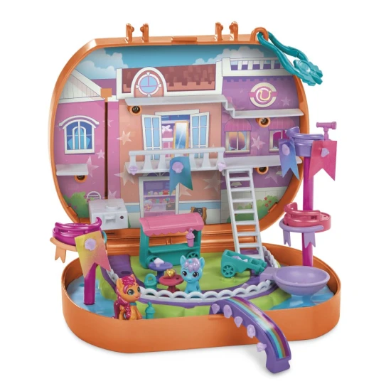 Hasbro My Little Pony Miniworld hracia sada v kufríku Hasbro My Little Pony Miniworld hracia sada v kufríku