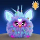 Hasbro Furby fialovej farby – interaktívna plyšová hračka