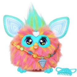 Furby v koralovej farbe
