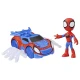 Hasbro Spider-Man Spidey and His Amazing Friends zákusková figúrka s vozidlom