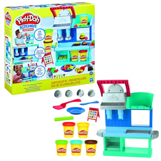 Hasbro Play-Doh reštaurácia vyťaženého šéfkuchára
