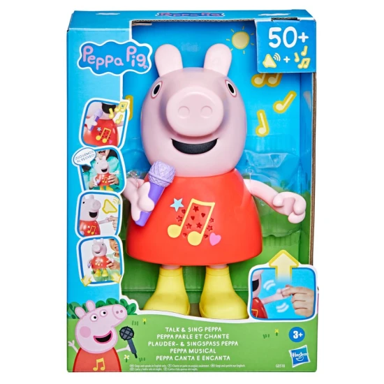 Hasbro Prasiatko Peppa Pig hovoriace a spievajúce