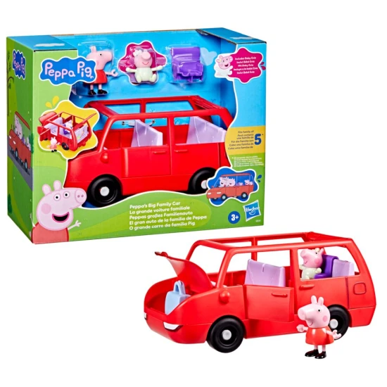 Hasbro Prasiatko Peppa Pig veľké rodinné auto