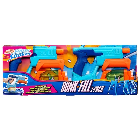 Vodné pištole Nerf Super Soaker Dunk Fill duopack