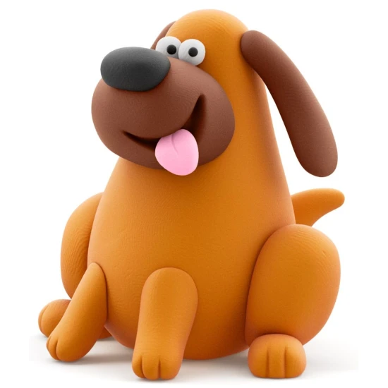 Vymodelujte si originálne veselé postavičky psíkov s Hey Clay.