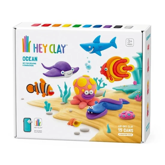Vymodelujte si morské zvieratká alebo originálne postavičky s Hey Clay.