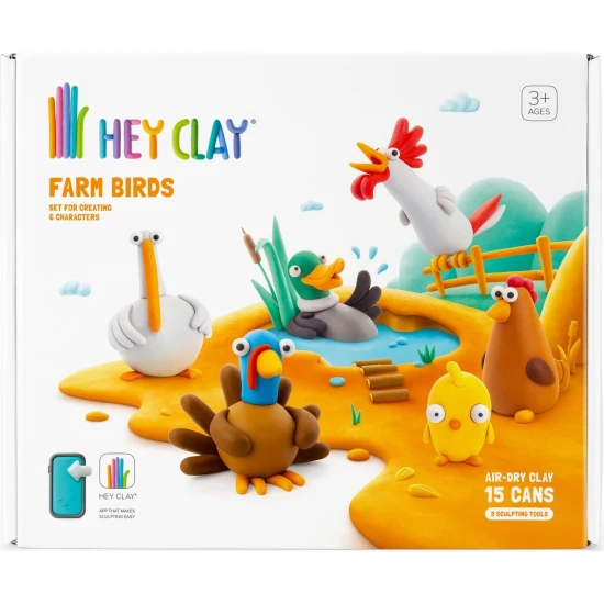 Vymodelujte si rôzne postavičky či vlastnú zvieraciu farmu s Hey Clay.