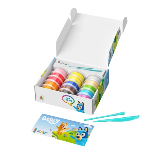 Zábavné modelovanie s obľúbenými postavičkami z Bluey