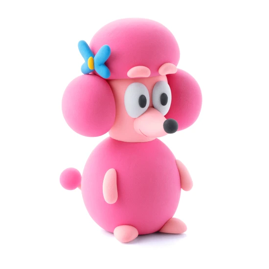 Zábavné modelovanie s obľúbenými postavičkami z Bluey