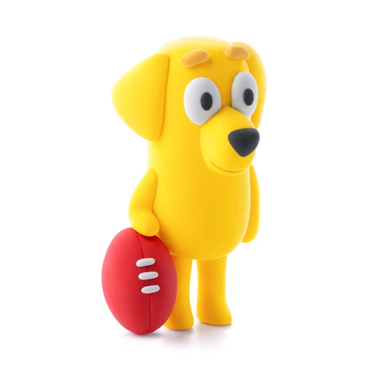 Zábavné modelovanie s obľúbenými postavičkami z Bluey