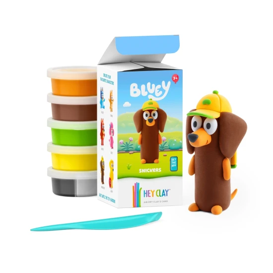 Zábavné modelovanie s obľúbenými postavičkami z Bluey