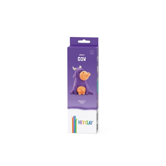 Vymodelujte si originálne zvieratko Krava s Hey Clay