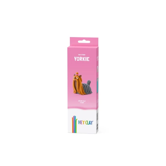 Vymodelujte si originálne zvieratko Dog story Yorkshire teriér s Hey Clay