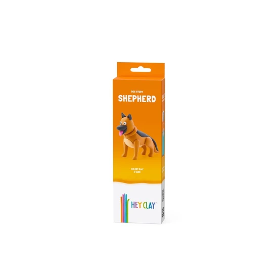 Vymodelujte si originálne zvieratko Dog story Ovčiarsky pes s Hey Clay