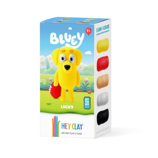 Zábavné modelovanie s obľúbenými postavičkami z Bluey