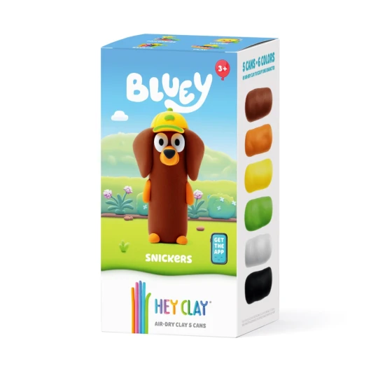 Zábavné modelovanie s obľúbenými postavičkami z Bluey