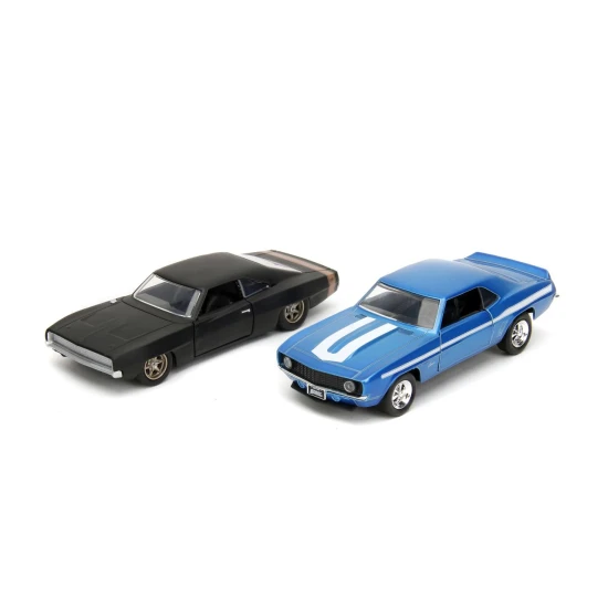 Rýchlo a zbesilo dvojbalenie Chevrolet Camaro 1969 a Dodge Charger 1968 1:32 J34251314R00