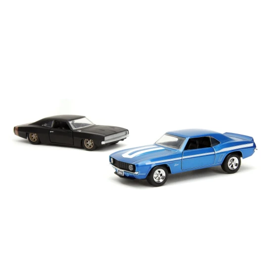Rýchlo a zbesilo dvojbalenie Chevrolet Camaro 1969 a Dodge Charger 1968 1:32 J34251314R00