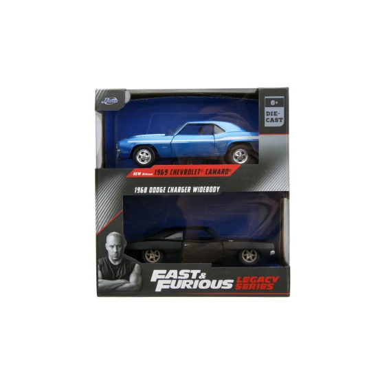 Rýchlo a zbesilo dvojbalenie Chevrolet Camaro 1969 a Dodge Charger 1968 1:32 J34251314R00