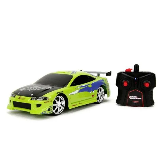 RC auto 1995 Mitsubishi na diaľkové ovládanie v zelenej farbe