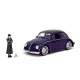 Wednesday auto 1972 VW Beetle 1:24 a figúrka Wednesday