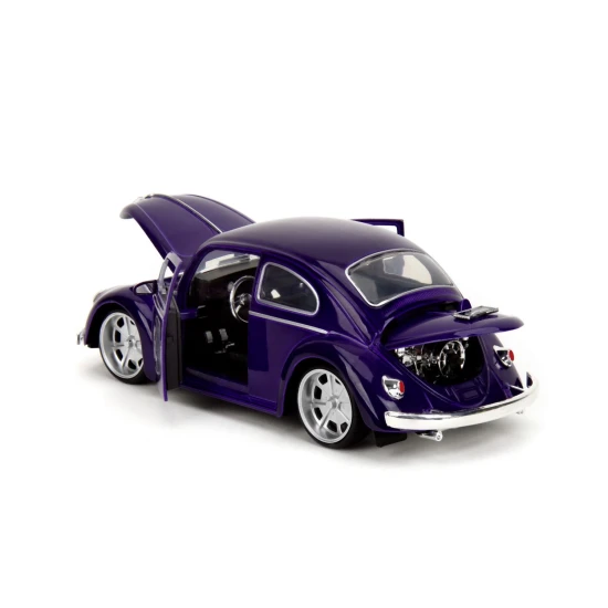 Wednesday auto 1972 VW Beetle 1:24 a figúrka Wednesday