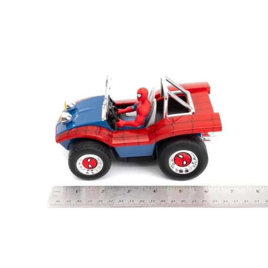Marvel Spider-Man RC buggy 1:24 na diaľkové ovládanie s figúrkou Spider-Mana