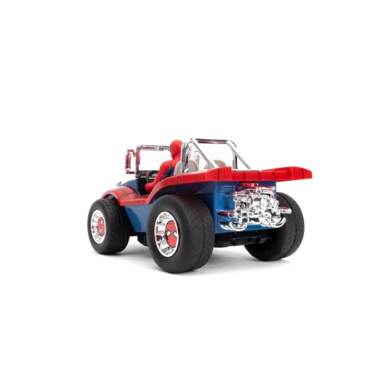 Marvel Spider-Man RC buggy 1:24 na diaľkové ovládanie s figúrkou Spider-Mana