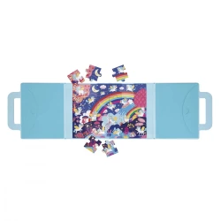 Magnetické puzzle v kufríku Jednorožce 24 ks