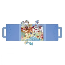 Magnetické puzzle v kufríku Ročné obdobia 36 ks