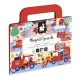 Janod Magnetické puzzle v kufríku Požiarnici 36 ks