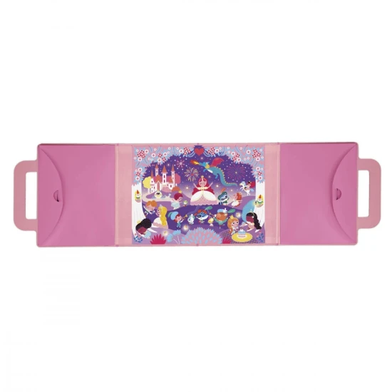 Janod Magnetické puzzle v kufríku Princezné 36 ks